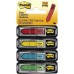 3M Post-it Flags 684-SH (0.5" x 1.7") Sign Here 4-Colour - 1