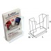 STZ Acrylic 1-Tier Brochure Holder A5 Vertical 2'S - 1