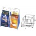STZ Acrylic 2-Tier Brochure Holder (4 Pockets) DL Vertical - 1