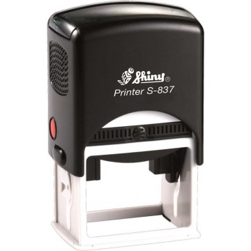 Shiny S-837 Custom-Made Self-Inking Stamp (50 x 40mm)
