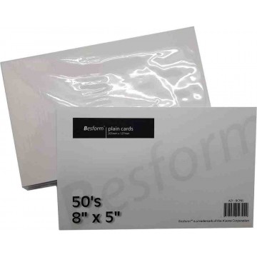 Besform Plain Cards (8