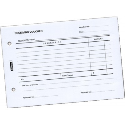 Receiving Voucher Pad (100 Sheets)