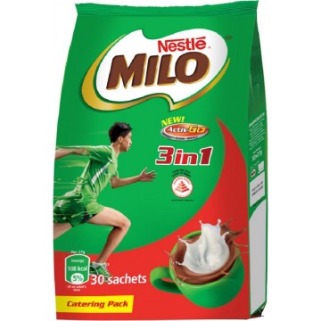 Milo Activ-Go 3-in-1 Powder (28 Sachets) 27g Milo Activ-Go 3-in-1 Powder (28 Sachets) 27g