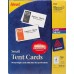 Avery Small Tent Cards 160'S (2" x 3.5") - 1