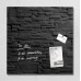 Sigel Magnetic Glass Board artverum (48 x 48 x 1.5cm) Slate - 1