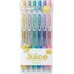 Pilot Juice Gel Ink Pen 0.5mm Retractable 6'S Metallic - 1