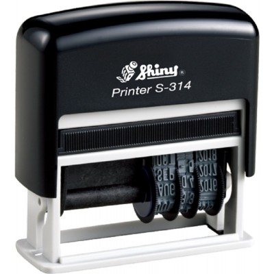 Shiny S-314 Custom-Made Self-Inking Stamp (25 x 10mm)