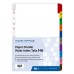 HnO Paper Divider Mylar Index Tabs (1-10) A4 Colour - 1