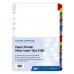 HnO Paper Divider Mylar Index Tabs (1-20) A4 Colour - 1