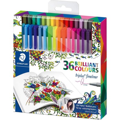 Staedtler Triplus Fineliner 36'S 0.3mm
