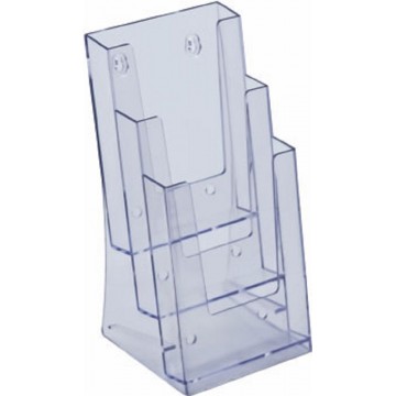 3-Tier Brochure Holder DL Portrait