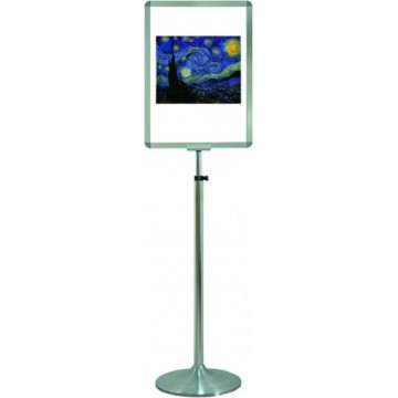 STZ Stainless Steel Sign Holder (45 x 60 x 145cm) Vertical