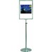 STZ Stainless Steel Sign Holder (45 x 60 x 145cm) Vertical - 1