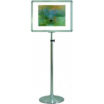 STZ Stainless Steel Sign Holder (60 x 45 x 128cm) Horizontal