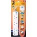 Daiyo 3-Way Portable Extension Socket Cable LED 6.0m - 1