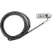 Targus DEFCON Trapezoid Resettable Combo Cable Lock - 1