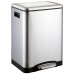 Stainless Steel Waste Bin w/Pedal (40.0 x 33.0 x 52.0cm) 30L - 1