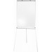 Magnetic Flip Chart Whiteboard (60 x 90cm) Tripod Stand - White Frame - 1