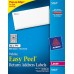 Avery White Easy Peel Labels 8000'S (0.5" x 1.75") - 1