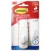 3M Command 17003B Damage-Free Hanging Bathroom Hook w/Water Resistant Strips Large 2.2kg - 1