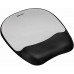 Fellowes Memory Foam Mouse Pad Wrist Rest - Fabric - 1