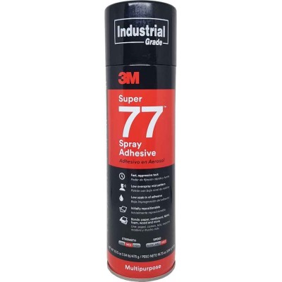 3M Scotch Super 77 Multipurpose Spray Adhesive 475g