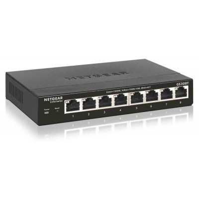 NETGEAR 8-Port Gigabit Ethernet Smart Managed Pro Switch GS108T