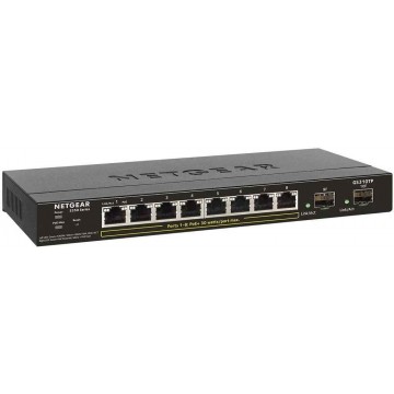 NETGEAR 10-Port PoE Gigabit Ethernet Smart Managed Pro Switch GS310TP NETGEAR 10-Port PoE Gigabit Ethernet Smart Managed Pro Switch GS310TP