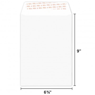White Envelope C5 (162 x 229mm) Peel & Seal 10’S