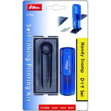 Shiny S-773 DIY Self-Inking Printing Kit (47 x 18mm)