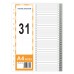 HnO PP Index Divider (1-31) A4 Grey - 1