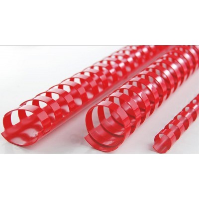 Plastic Binding Ring A4 50'S 45mm Red