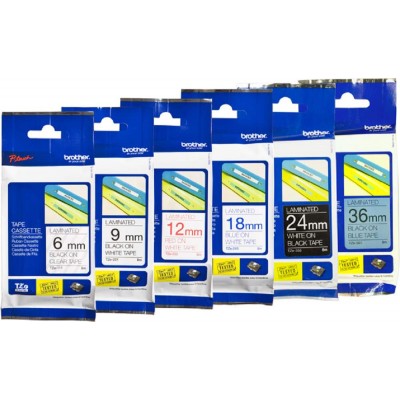 Brother P-Touch Laminated TZe-Tape 18mm