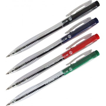 HnO Ballpoint Pen 0.7mm (12 Pens) Retractable