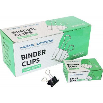 HnO Binder Clip (19mm, 3/4") 12'S
