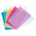Translucent PP L-Shape Folder (12 Folders) A4 Colour - 1