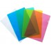 Translucent PP L-Shape Folder (12 Folders) FS/F4 Colour - 1