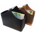 PU Leather Magazine Basket - 1