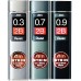 Pentel Ain Stein Pencil Lead 2B (0.3mm, 0.7mm, 0.9mm) - 1