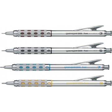 Pentel GraphGear-1000 Mechanical Pencil (0.3mm, 0.5mm, 0.7mm, 0.9mm) Pentel GraphGear-1000 Mechanical Pencil (0.3mm, 0.5mm, 0.7mm, 0.9mm)
