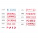 Shiny OA Pre-Inked Stamp (ORIGINAL, ORDERED, OVERDUE, PAID, POSTED etc) - 1