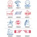 Shiny Teacher Pre-Inked Stamp (Untidy, Impressive, Perfect, Messy, Improving  etc) - 1