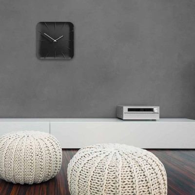 Sigel Design Wall Clock WU144 (35 x 35 x 4.5cm) Black