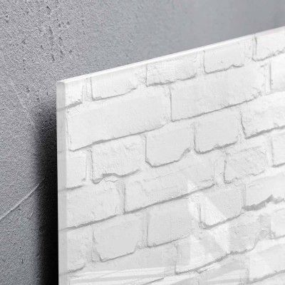 Sigel Magnetic Glass Board artverum (48 x 48 x 1.5cm) Whitestone