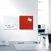 Sigel Magnetic Glass Board artverum (30 x 30 x 1.5cm) Red - 3