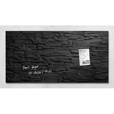 Sigel Magnetic Glass Board artverum (91 x 46 x 1.5cm) Slate