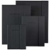 Sigel Conceptum Hardcover Notebook Black w/Magnetic Fastener A5 - 1
