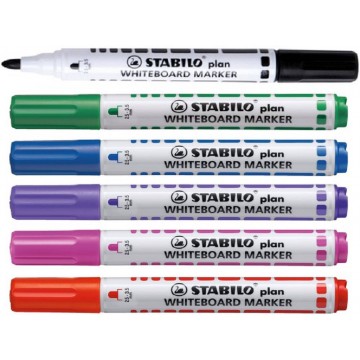 STABILO Plan Whiteboard Marker Bullet Tip