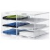 Styropost Duo-Tower Sorting Station 6 Compartments Grey/Clear - 1