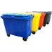 Mobile Waste Bin w/Brake (1280 x 780 x 1235mm) 660L - 1